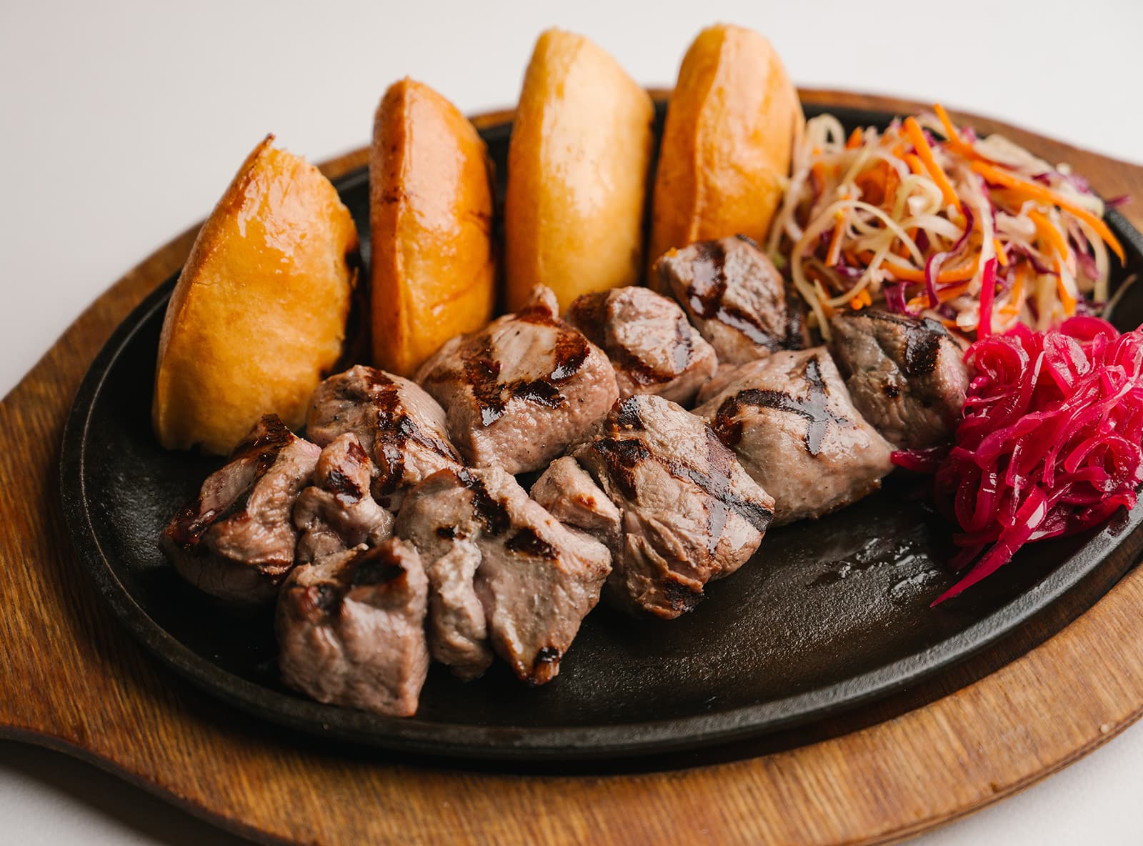 Утиная грудка в горчично-медовом маринаде