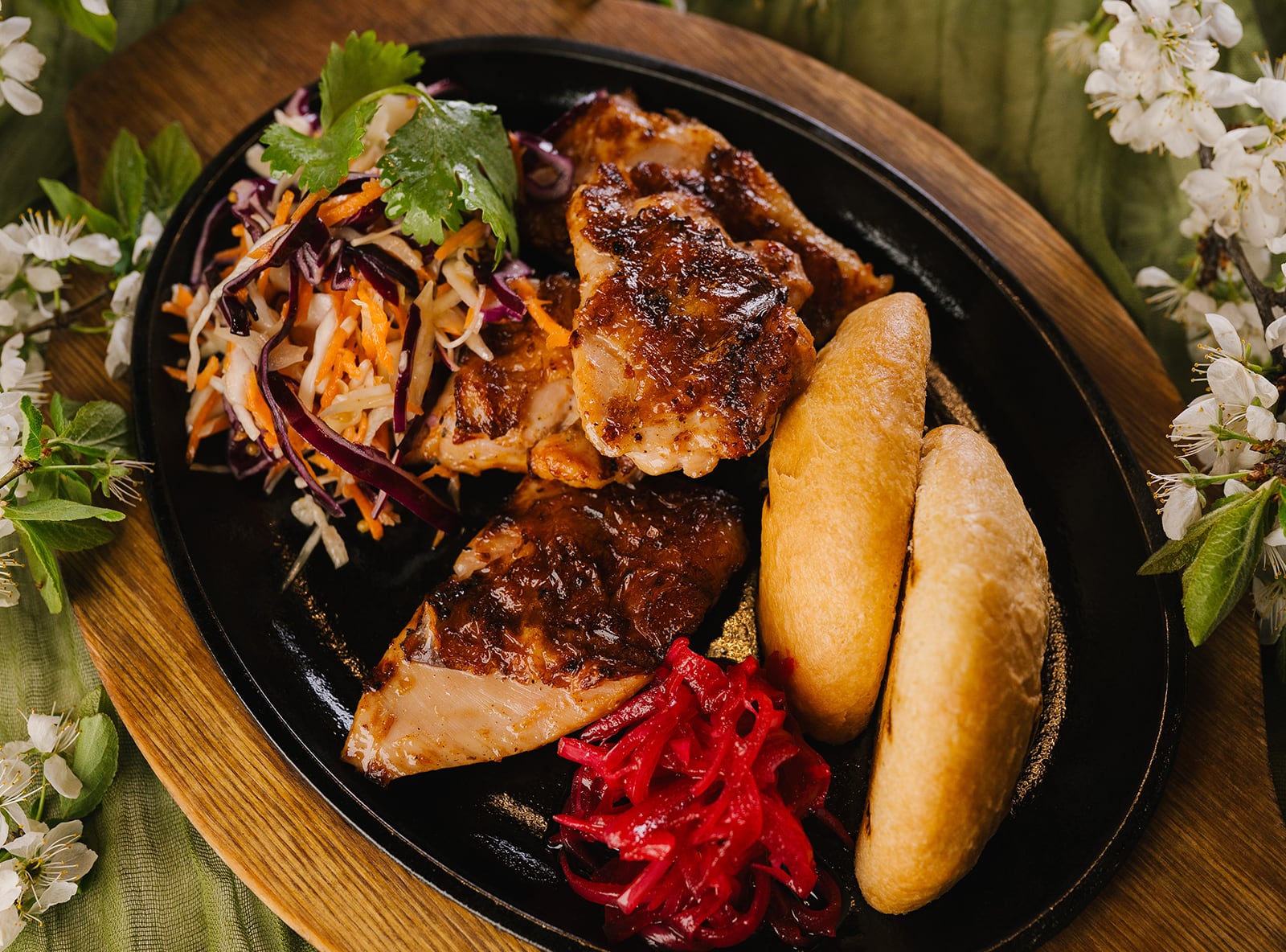 Свиная шейка в луково-перечном маринаде